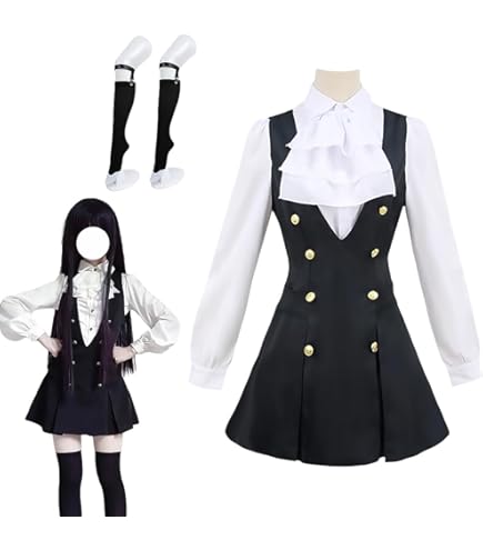 K387妖狐×僕SS　髏々宮カルタ ウイッグセット+コスプレ衣装・完全オーダーメイド Amazon.co.jp: 妖狐×僕SS 髏々宮カルタ コスプレ衣装＋ウイッグセット